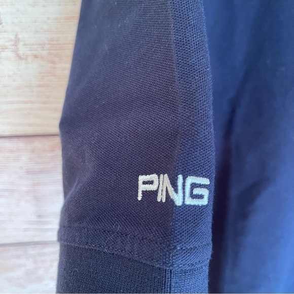 Mens Ping collection golf polo shirt medium - Picture 2 of 7
